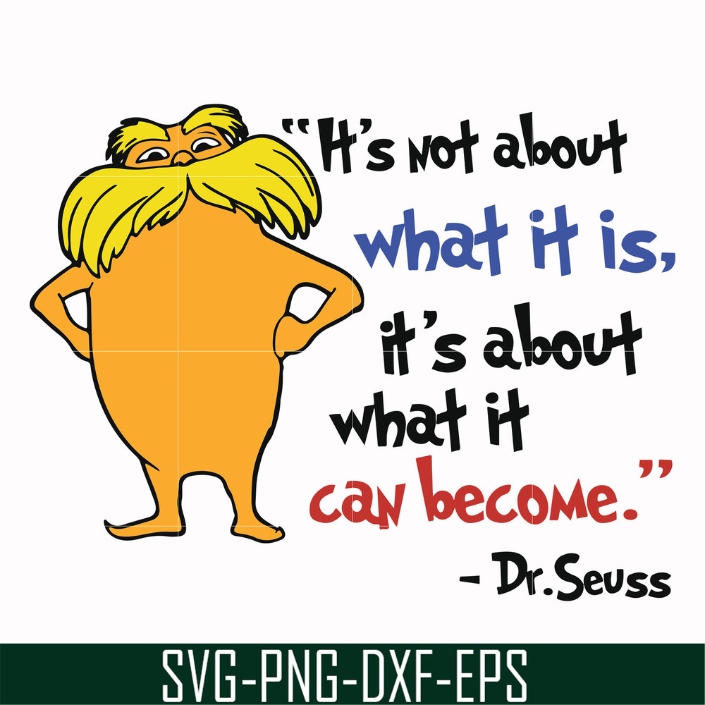 DR000153-It's not about what it is it's about what it can become svg, png, dxf, eps file DR000153.jpg