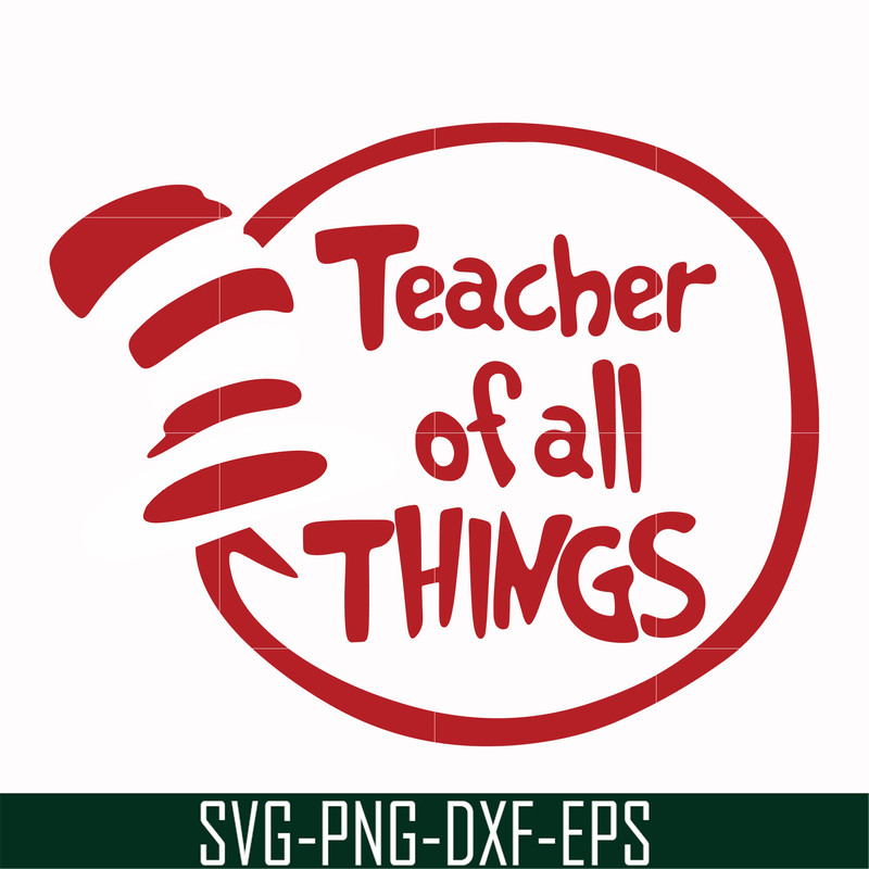 DR00044-Teacher of all things svg, png, dxf, eps file DR00044.jpg