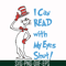 DR00054-I can read with my eyes shut svg, png, dxf, eps file DR00054.jpg