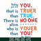 DR00090-Today you are you that is truer than true there is no one alive who is youer than you svg, png, dxf, eps file DR00090.jpg