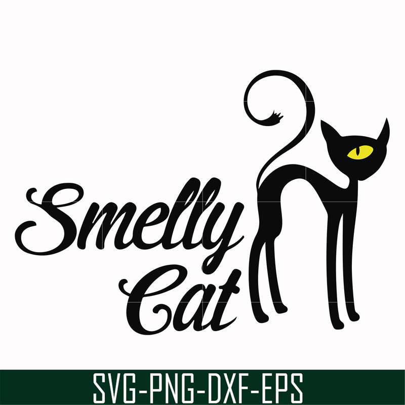 FN0001004-Smelly cat svg, png, dxf, eps file FN0001004.jpg