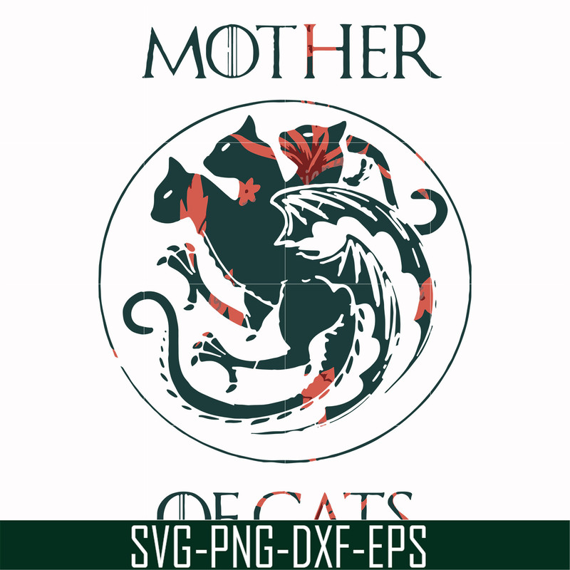 FN000410-Mother of cats svg, png, dxf, eps file FN000410.jpg