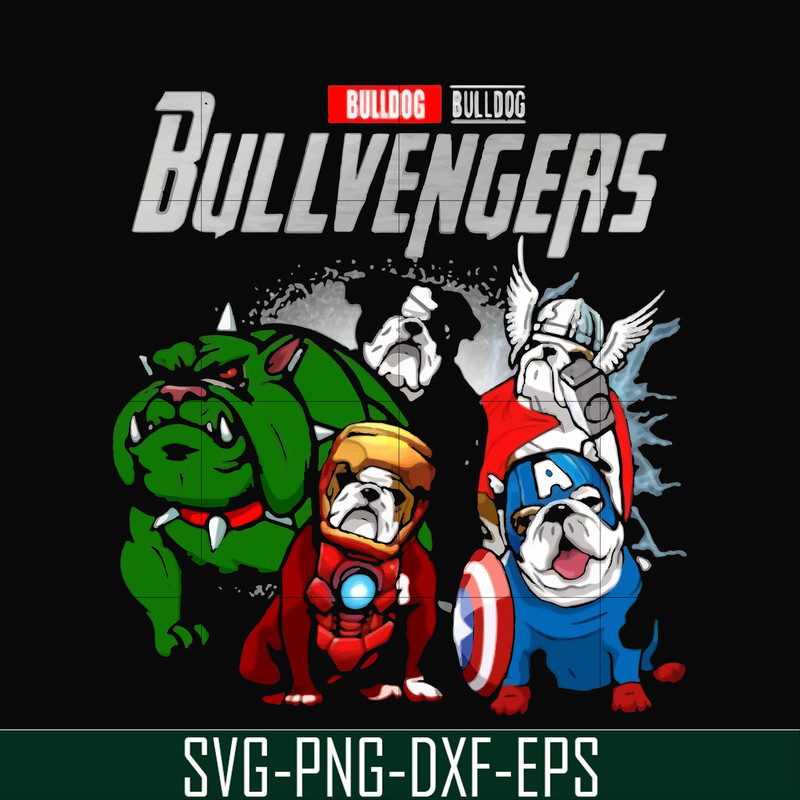 FN000411-Bullvengers svg, png, dxf, eps file FN000411.jpg
