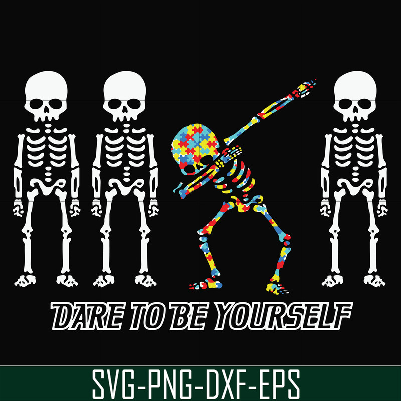 FN00057-Dare to be yourself svg, png, dxf, eps file FN00057.jpg
