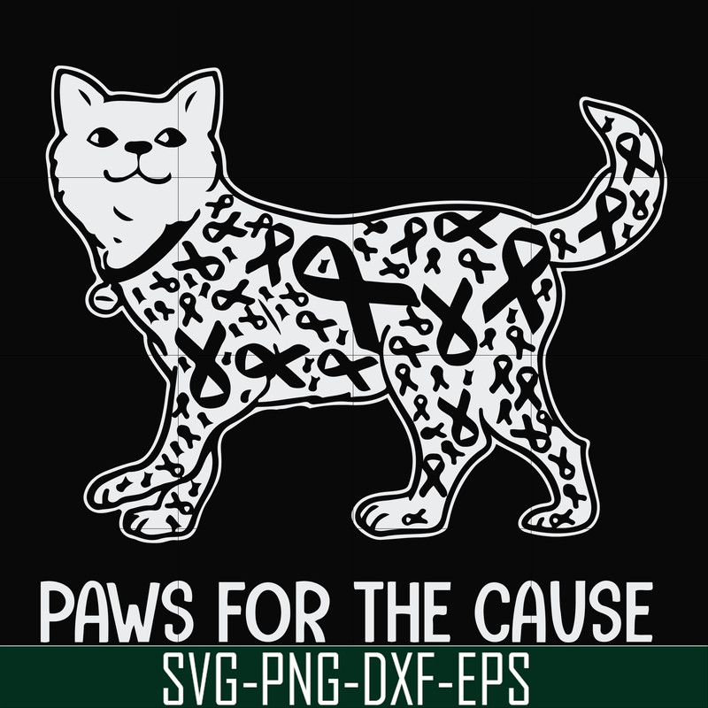 FN000963-Paws for the cause svg, png, dxf, eps file FN000963.jpg
