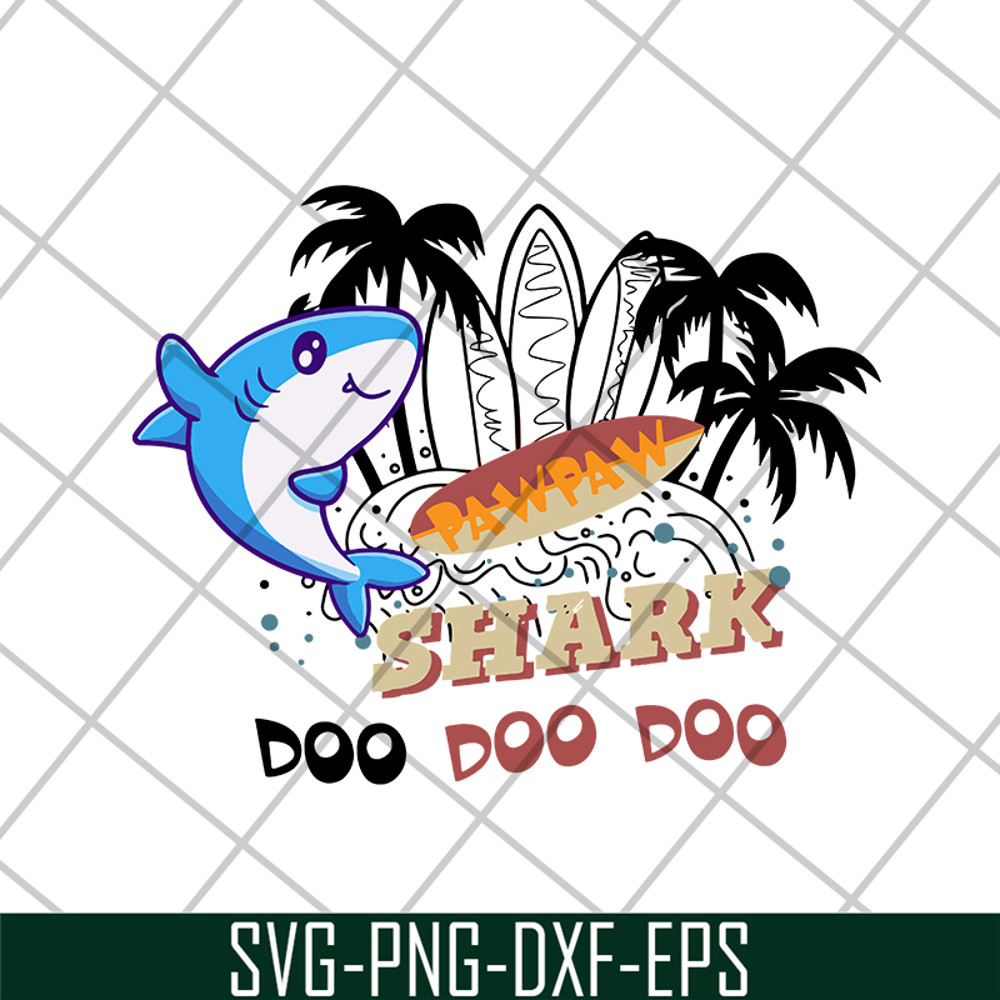 FTD18052117-doo doo shark svg, png, dxf, eps digital file FTD18052117.jpg