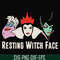 HLW24072024-Resting witch face svg, halloween svg, png, dxf, eps digital file HLW24072024.jpg