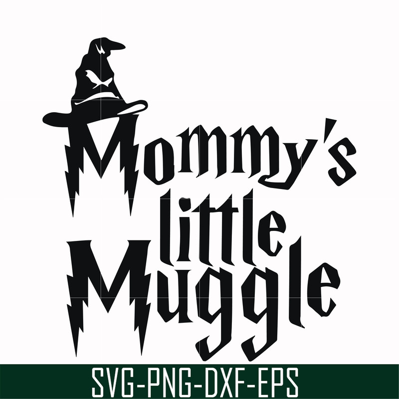 HRPT00013-Mommy's little muggle svg, png, dxf, eps file HRPT00013.jpg