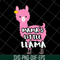 MTD13042105-mama's little llama svg, Mother's day svg, eps, png, dxf digital file MTD13042105.jpg