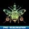 Colorful Bee - Signature Sublimation PNG File - Defying the Norms