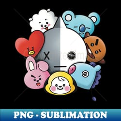 bt21 bts - png transparent sublimation design