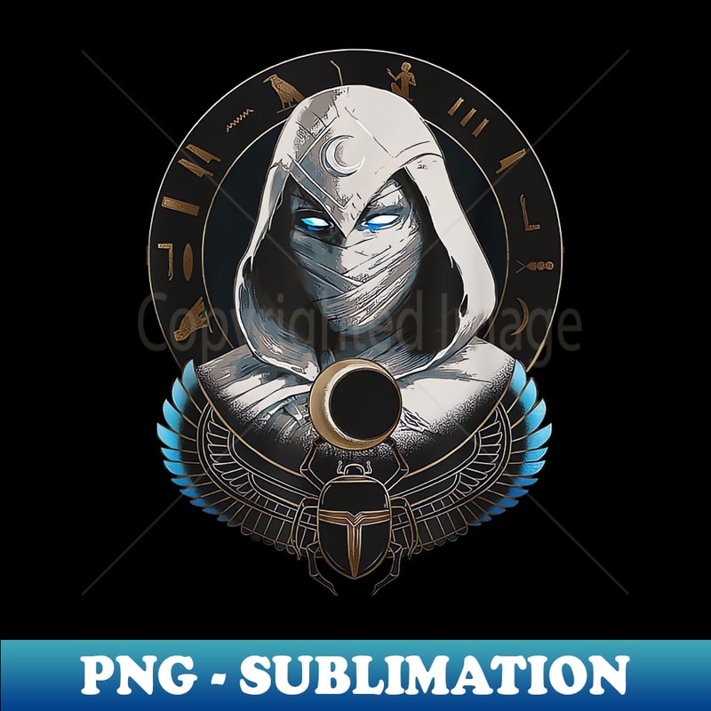 Moon Knight - Signature Sublimation PNG File - Boost Your Success with this Inspirational PNG Download