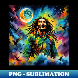 three little birds - artistic sublimation digital file