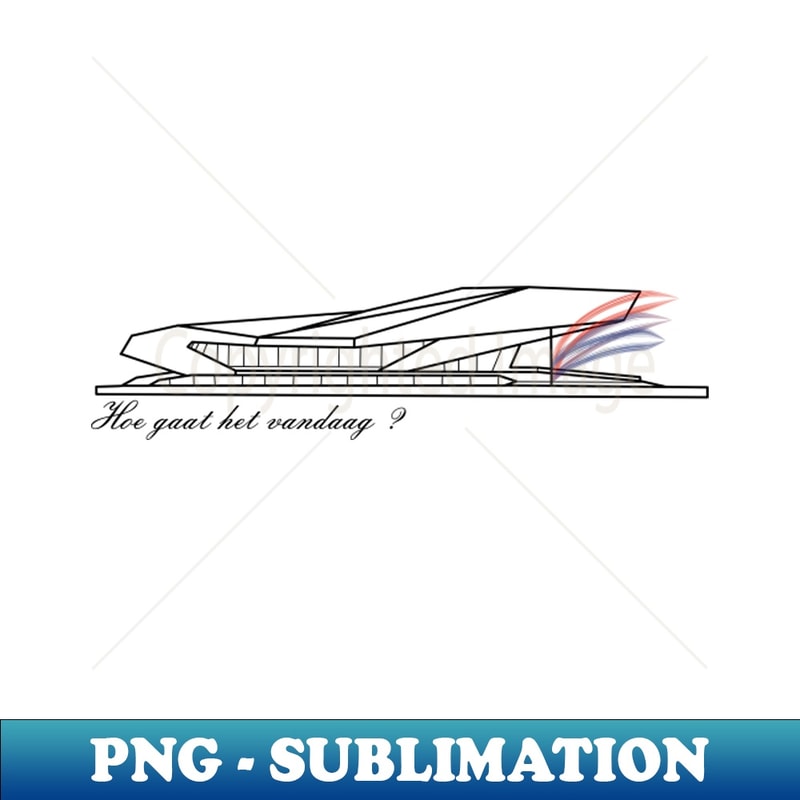 Eye Amsterdam City Landmark Holland Netherland - Premium PNG Sublimation File