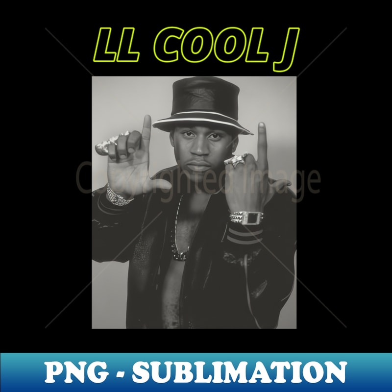 LL COOL J - Sublimation-Ready PNG File