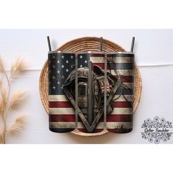 first responders american flag 20 oz, tumbler 20 oz wrap png, skinny tumbler designs png