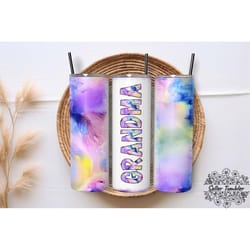grandma 20 oz 30, tumbler 20 oz wrap png, skinny tumbler designs png