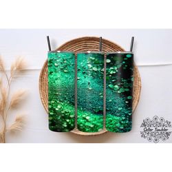 green glitter colorful 20 oz, tumbler 20 oz wrap png, skinny tumbler designs png