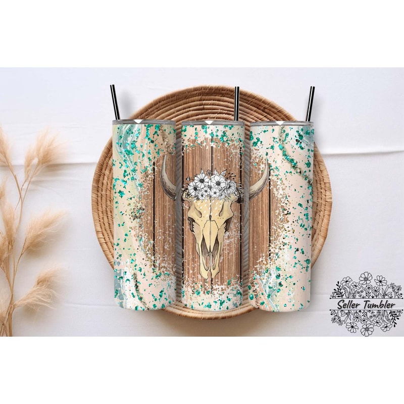 Mama Mini Rustic Boho Western , Tumbler 20 oz Wrap PNG, Skinny Tumbler Designs PNG.jpg