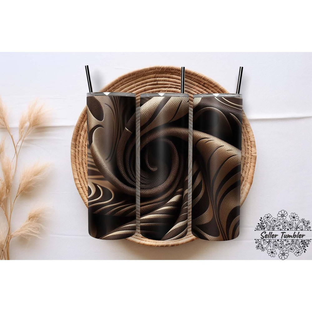 Wave Jacquard 20 Oz , Tumbler 20 oz Wrap PNG, Skinny Tumbler Designs PNG.jpg