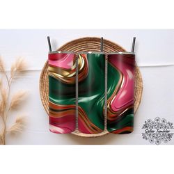 wave liquid 3d tumbler 20 oz wrap png, wave liquid tumbler wraps, tumbler png, tumbler clipart