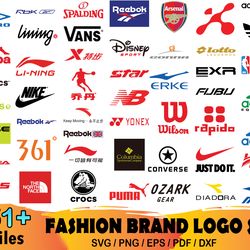 51 sport logo bundle svg, converse svg, li ning svg, kappa svg -pink bear shop