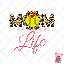 mom life leopard sunflower plaid heart sport png, mothers day png, mom png design, mom sublimation
