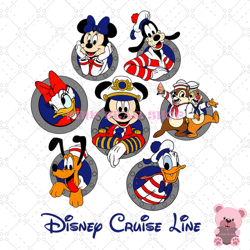 mickey mouse friends disney cruise line svg, disney svg ,disney mickey svg , digital download