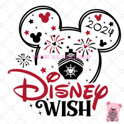 disney cruise ship wish 2024 svg, disney svg ,disney mickey svg , digital download