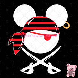 disney pirate mouse mickey svg, disney svg ,disney mickey svg , digital download