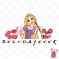 rapunzel princess best day ever svg, disney svg ,disney mickey svg , digital download