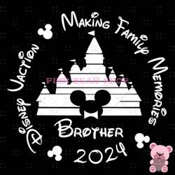 mickey brother mouse disney vacation 2024 svg, disney svg ,disney mickey svg , digital download