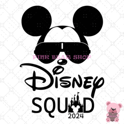 mickey disney kingdom squad 2024 svg, disney svg ,disney mickey svg , digital download