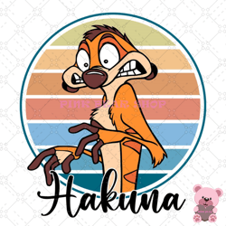 lion king timon hakuna svg, disney svg ,disney mickey svg , digital download