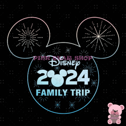 mickeye disney 2024 family trip png, disney png, disney mickey png, digital download