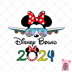 minnie airplane disney bound trip 2024 png, disney png, disney mickey png, digital download