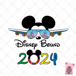 mickey airplane disney bound trip 2024 png, disney png, disney mickey png, digital download