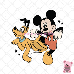 disney mickey mouse pluto dog png, disney png, disney mickey png, digital download