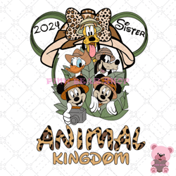 minnie sister mouse wild hat animal kingdom png, disney png, disney mickey png, digital download