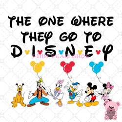 friends the one where they go to disney png, disney png, disney mickey png, digital download