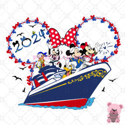 minnie mouse disney cruise ship 2024 png, disney png, disney mickey png, digital download
