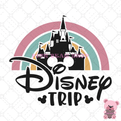disney trip mickey mouse castle svg, disney svg, disney mickey svg, digital download