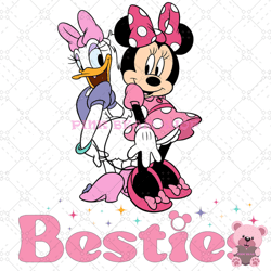 minnie daisy bestie disney cartoon svg, disney svg, disney mickey svg, digital download