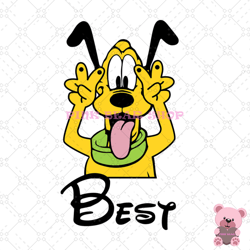 best pluto dog disney character svg, disney svg, disney mickey svg, digital download