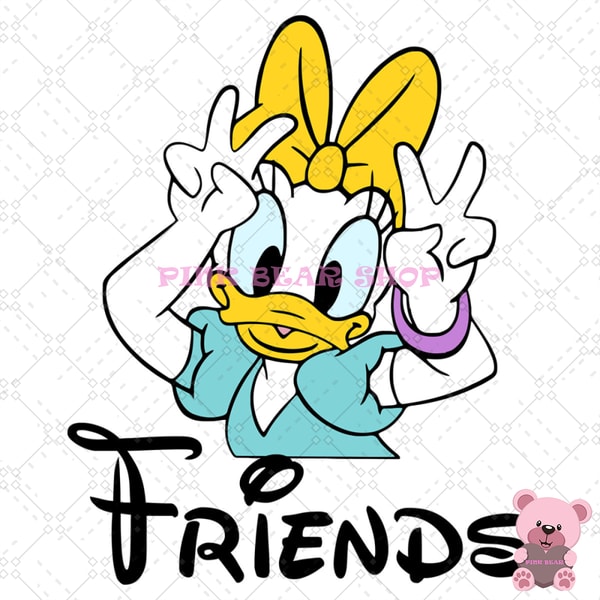 Daisy Friends Disney Character SVG, Disney Svg, Disney Micke | Inspire ...