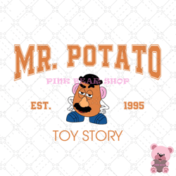 mr potato toy story design svg, disney svg, disney mickey svg, digital download