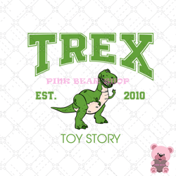t rex dinosaur toy story design svg, disney svg, disney mickey svg, digital download