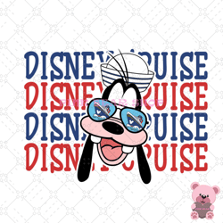 goofy disney cruise design for cricut svg, disney svg, disney mickey svg, digital download