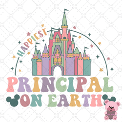 mickey kingdom happiest principle on earth svg, disney svg, disney mickey svg, digital download