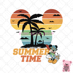 summer time disney mickey mouse svg, disney svg, disney mickey svg, digital download